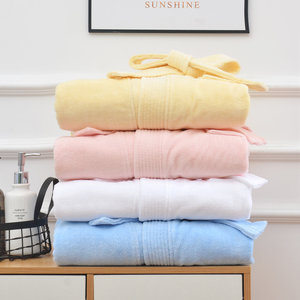 Albornoz de Lujo para Mujer, Cálido de Invierno, Tipo Pijama, Bata de Ducha, Bata de Noche, con Cuello Chal, de Felpa Suave, Bata de Spa - Product Image 5