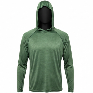 Sweat à capuche de pêche pour homme de qualité supérieure, tissu léger et respirant, coupe confortable, idéal pour la pêche en plein air - Product Image 1