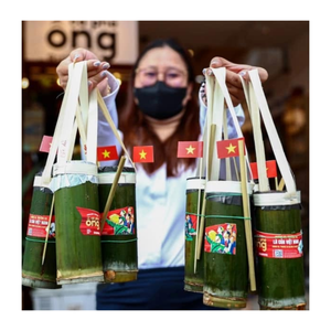ที่ใส่แก้วกาแฟทำจากไม้ไผ่ธรรมชาติ เป็นมิตรกับสิ่งแวดล้อม ทำด้วยมือ พับได้ พกพาสะดวก เหมาะเป็นของขวัญทางธุรกิจ - Product Image 1