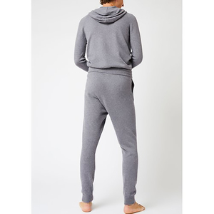 Conjunto Deportivo de Dos Piezas de Algodón Premium, Diseño Sólido, Informal de Invierno, Sudadera con Capucha y Pantalones Personalizados - Product Image 6