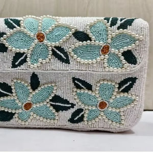 Sacs Potli pour cadeaux de mariage indiens, sacs de dragées pour demoiselles d'honneur, cadeaux de remerciement pour Haldi, Mehndi, Sangeet, pochettes à bijoux pour femmes avec cordon de serrage - Product Image 1