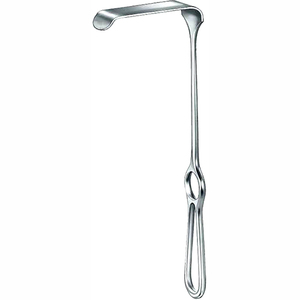 Rétracteur Kocher Langenbeck 215mm/225mm (8 1/2" X 9") – Lames de tailles 25x6mm-70x14mm – Ensemble d'instruments à lame plate coudée à droite - Product Image 2