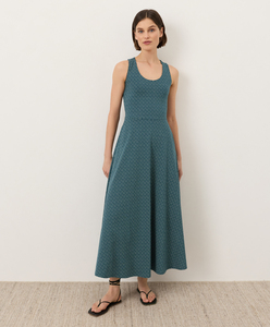 Vestido Largo Casual de Verano para Mujer, Elegante, con Tirantes, Estampado Floral, de Algodón Orgánico, en Oferta - Product Image 2