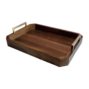 Super Quality Stylish and Durable Acacia <b>Wood</b> Ottoman Coffee <b>Table</b> Tray Breakfast Party Drinks Snacks Liquor Serving Platter - Product Image 1