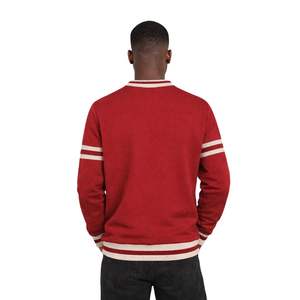 Kappa Alpha Psi Phi Nu Pi Krimson Chenille Crewneck True Size Premium Fleece Embroidered Greek Letter Crest Fraternity Apparel - Product Image 2