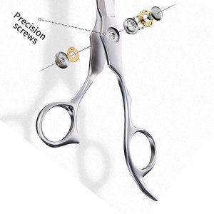 Tijeras de Barbero para Cortes de Cabello Limpios y Precisos en Salones o en Casa, Tijeras de Corte de Cabello de Acero Inoxidable Ultra Afiladas - Product Image 3