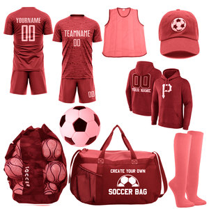 Uniforme de Fútbol Personalizado al por Mayor, 100% Poliéster Transpirable, Jersey de Fútbol con Logotipo Personalizado, Bolsa Deportiva, Mochila - Product Image 2