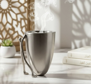 Ensemble de porte-encens Signature Sculpt, brûleur de Bakhoor de luxe pour la décoration intérieure moderne, porte-encens aromatique en gros - Product Image 5