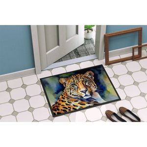 Leopard Design Doormat Non-Slip Washable <b>Indoor</b>/Outdoor Entryway Rug 24H X 36W Front <b>Door</b> <b>Mat</b> - Product Image 4