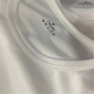 Camiseta Unisex de Talla Grande Personalizada de Poliéster/Algodón, de Secado Rápido, Manga Corta, Estampado Oversize, Transpirable, Tejida, Ecológica - Product Image 3