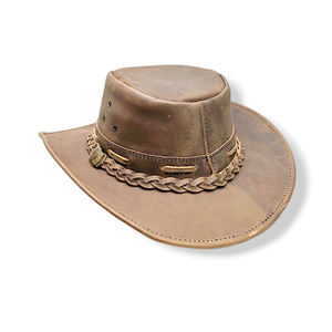 Cinturón de Cuero Genuino para Hombre de Primera Calidad, Hecho a Medida y Disponible al por Mayor, Color Marrón - Product Image 5