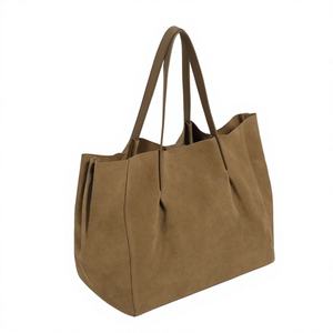 Bolso de Mano de Cuero Genuino Hecho a Mano para Mujer, con Cierre de Cremallera, Gran Capacidad, Impermeable, Multiusos, Moderno y Duradero - Product Image 3