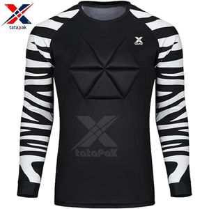 Professional Football Goalkeeper Jersey Set With Protective Chest <b>Padding</b> Soccer Goalkeeper Uniform For Unisex Adults OEM - Product Image 1