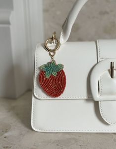 Boho Chic Embroidery Beaded <b>Keychain</b> Handmade Fashion Key Ring for Everyday Carry - Product Image 2