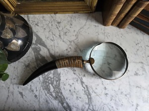 Nouvelle loupe à manche en corne de buffle, écologique, faite à la main, pour une lecture de précision et un style vintage classique, de haute qualité - Product Image 2