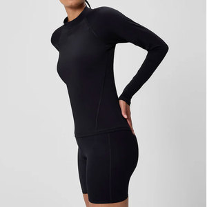 Factory Price Hot Sale Product Custom Made <b>Women</b> <b>Rash</b> <b>Guard</b> Best Selling Latest Design <b>Rash</b> <b>Guard</b> For <b>Women</b> - Product Image 3
