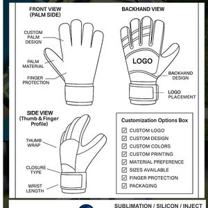Guantes de Portero de Fútbol de Neopreno con Logotipo Personalizado para Adultos y Niños, Venta al Por Mayor del Fabricante 2026 - Product Image 6