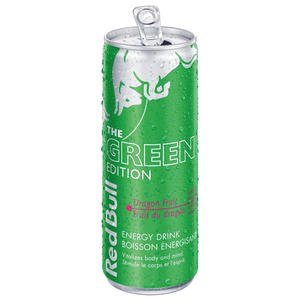Offre promotionnelle : Red Bull Green Edition original 250ml, boisson énergisante prête à l'exportation. Red Bull Green Edition en vente. - Product Image 4