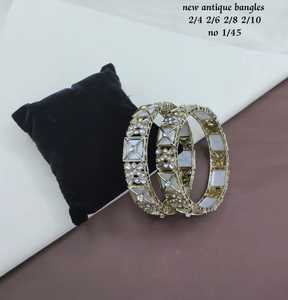 PADMAWATI Private Limited Luxury Tungsten Gold Plated Multi Color Women's <b>Bangles</b> Set Indian Bridal Engagement Wedding Gift High - Product Image 1