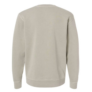 เสื้อสเวตเชิ้ตคอกลมสีพื้นสำหรับผู้ชาย ทรงปกติ ผ้าถักเนื้อฝ้าย สวมใส่สบายๆ สำหรับฤดูใบไม้ร่วง - Product Image 3