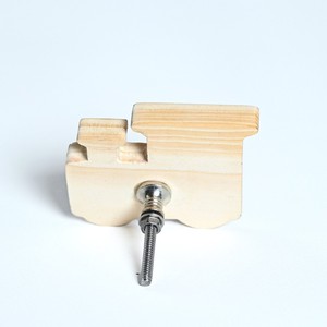 Handmade Pine Wood Cabinet Train Multicolor Drawer <b>Knobs</b> <b>Dresser</b> Door Handles Cupboard Pulls Kitchen Cabinet <b>Knobs</b> - Product Image 3