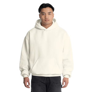 Sweat à capuche oversize moderne pour homme, coupe décontractée, capuche ajustable, poche kangourou, manches longues, poignets côtelés - Product Image 1