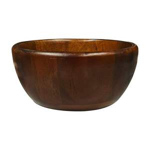 Bol alimentaire de forme ronde au design attrayant, bol en bois de haute qualité pour la vaisselle, décoration de table, bol de service alimentaire - Product Image 6