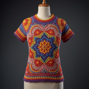 Fil à t-shirt pour crochet 800g, fil en coton recyclé pour tricot et loisirs créatifs avec personnalisation OEM ODM - Product Image 2