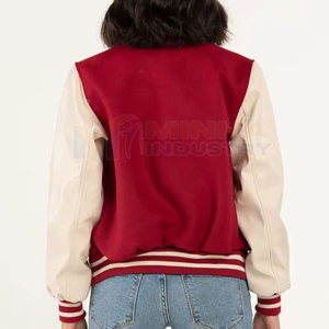 Chaqueta Letterman de Tela Resistente para Mujer, Chaqueta Letterman con Logotipo Personalizado Impreso, Calidad Premium para Mayor Venta - Product Image 6
