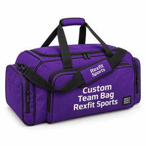 Bolsa de deporte portátil de gran capacidad, personalizada para equipos, para entrenamiento en el gimnasio, con bolsillos de almacenamiento, kit al por mayor. - Product Image 1