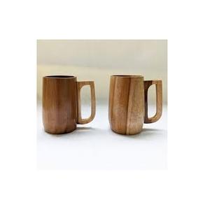 Mug à café ou à thé en bois personnalisé avec un design contemporain, isolation thermique chaude/froide, mug en bois 100% naturel, livraison directe d'usine - Product Image 6