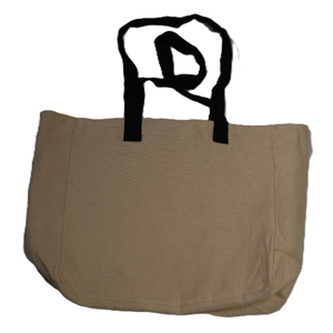 Sac fourre-tout en coton personnalisé avec logo imprimé, fermeture éclair, style tendance, réutilisable, écologique, couleur unie, pour usage quotidien, sac promotionnel - Product Image 1