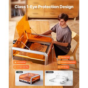 Macchina per Incisione e Taglio Laser 20W con Area di Lavoro 15,7 x 15,7, Telecamera Integrata per Incisione e Taglio, Oltre 3000 Modelli di Macchine per Incisione Laser - Product Image 2