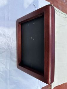 Wood Photo <b>Frame</b> Lacquer Finish Rectangular Picture <b>Frame</b> Custom Display <b>Frame</b> for Hotel Restaurant Decor - Product Image 1
