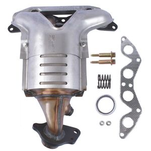 For Honda for Civic DX LX CX HX 2001-2005 Catalytic Converter Exhaust Manifold 1.7L 673 608 18160 PLM A50 18160 PLM A00 - Product Image 4