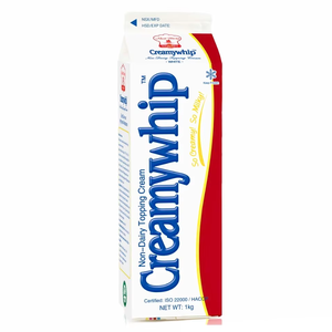 Expédition Rapide Commande en Gros Exportation Fournisseur OEM/ODM Crème Non Laitière HALAL Crème de Boulangerie Creamywhip Crème Non Laitière Blanche pour Garniture 1KG - Product Image 1