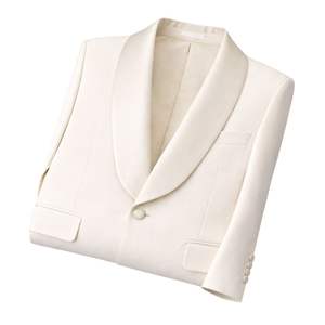 Chaqueta de gala con solapa tipo shawl, estilo griego formal, con corte a medida, tela premium y estilo clásico elegante para eventos especiales - Product Image 6
