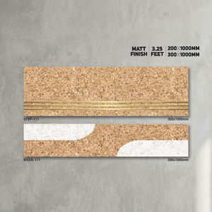 Vistaar Acabado Mate 1000x300mm Antideslizante Porcelana Step Riser Escalera Azulejos Granito Calidad de Exportación - Product Image 3