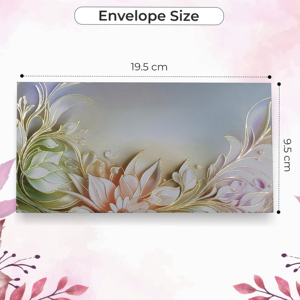 Elegantes sobres para regalos en efectivo para bodas indias, sobres para dinero Shagun Hongbao Lai Si, paquete rojo para regalar dinero en efectivo. - Product Image 4