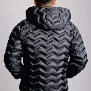 Nouvelle Tendance GULLSTAR YOGA INDUSTRY Veste matelassée en satin pour homme, hiver, Sigma Gamma Rho psi, avec bouclier brodé - Product Image 4