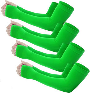 Manchons de compression pour l'entraînement, conçus pour la gym, le fitness, la course et le cyclisme, avec tissu doux et respirant et ajustement extensible et soutien optimal. - Product Image 1