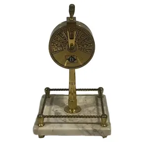 Highly Decorative Brass nautical ship telegraph decorative wooden and brass telegraph suppliers India at low wholesale price