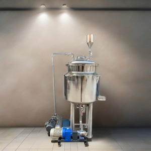 Équipement de fabrication automatique d'onguents en acier inoxydable SS316L pour l'émulsification, le mélange et le refroidissement - Product Image 2