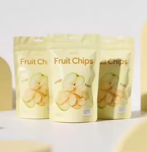 Sachet Doypack Qualité Alimentaire avec Fenêtre, Fond Carré et Fermeture Ziplock pour Café, Thé et Emballage Alimentaire, Impression de Logo Personnalisée - Product Image 1