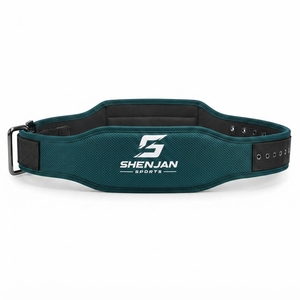 Ceinture de musculation en cuir robuste, respirante et durable, avec soutien lombaire enveloppant, ajustable, pour le sport et le fitness - Product Image 2