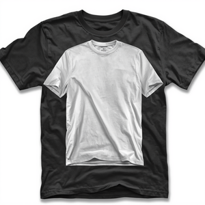 T-shirt blanc imprimé pour homme, en coton, décontracté, avec motif graphique, couleur unie, haut tendance avec personnalisation OEM ODM - Product Image 6