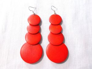 Wholesale Handmade Resin <b>Earrings</b> for Women, Elegant Artistic Resin Jewelry Accessories for Fashion Wear, Party Wear, Festivals - Product Image 3