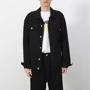 Veste en jean personnalisée pour femme, rose, bleu, couleur unie, en coton, style décontracté, logo personnalisé, vente directe d'usine OEM - Product Image 6