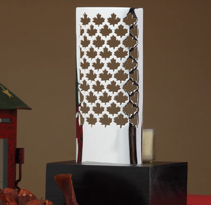 Maple Leaf Cutout <b>Tea</b> <b>Light</b> <b>Holder</b> - Product Image 1