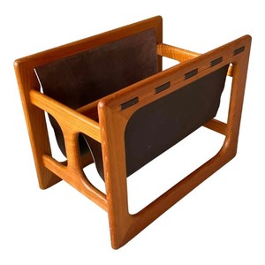 Elegant Handcrafted Teak Wood Magazine <b>Rack</b> - Wholesale B2B - Product Image 4